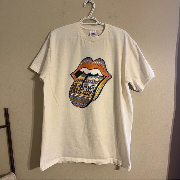 Vintage 1997 Rolling Stones Bridges to Babylon Tour Tee Size XL